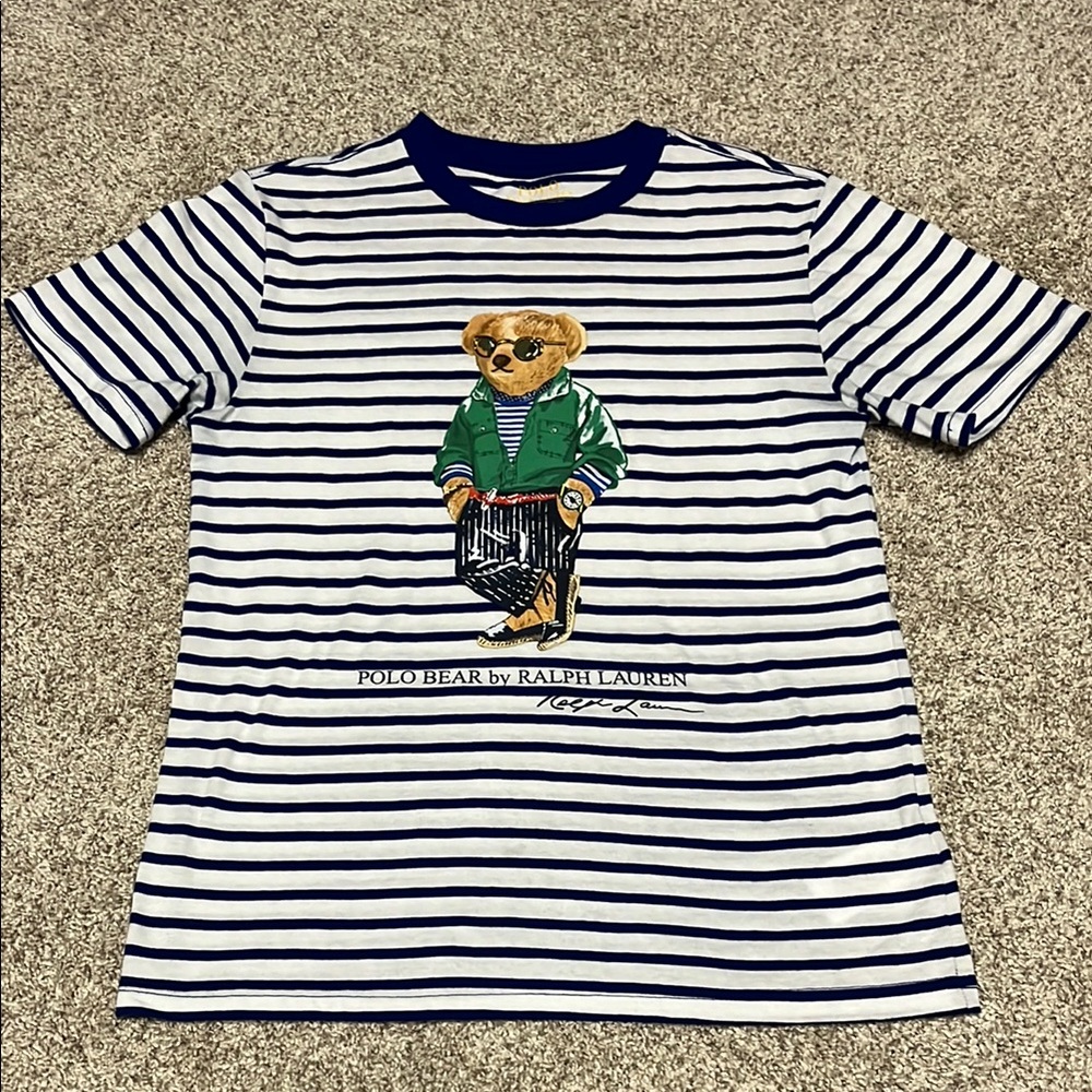 Polo Ralph Lauren Striped Bear T-Shirt
